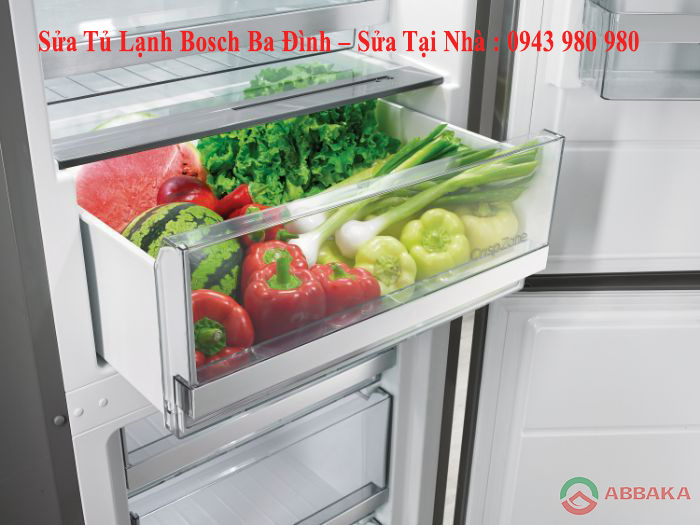 Kiểm tra và sửa tủ lạnh Bosch tại nhà khu vực Ba Đình