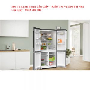Sửa tủ lạnh Bosch tại nhà khu vực Cầu Giấy Hà Nội