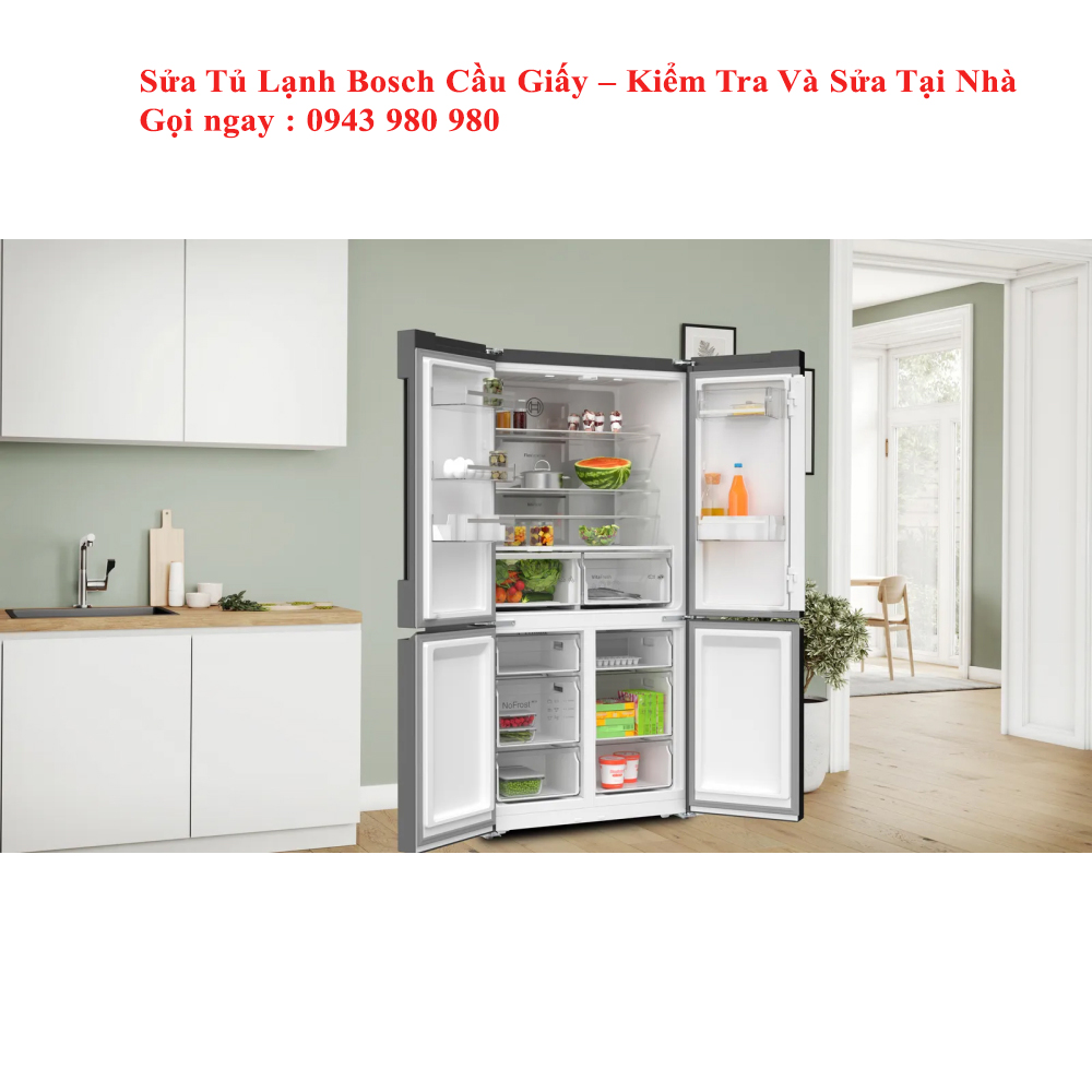 Sửa tủ lạnh Bosch tại nhà khu vực Cầu Giấy Hà Nội