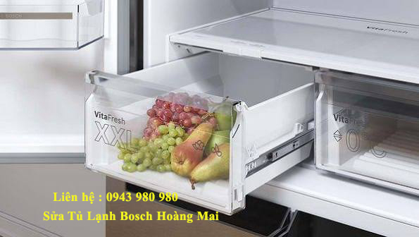 Kiểm tra sửa chữa tủ lạnh Bosch tại nhà khu vực Hoàng Mai Hà Nội