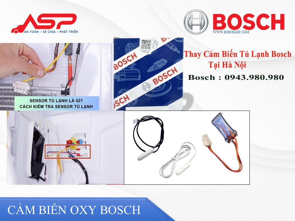 Bán Thay Cảm Biến – Sensor Tủ Lạnh Bosch Tại Hà Nội
