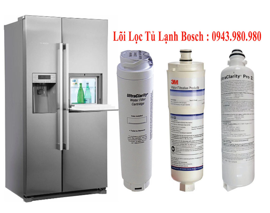 thay lõi lọc nước tủ lạnh bosch tại hà nội