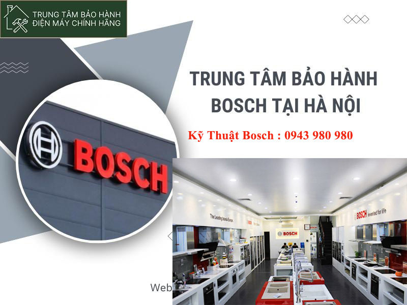 Trung Tâm Bảo Hành Tủ Lạnh Bosch Tại Hà Nội